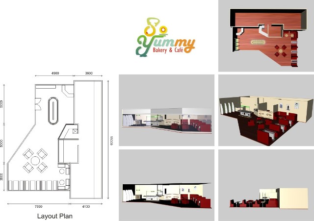 Interior Design-So Yummy Bakery n Cafe  Tri Melly's Blog
